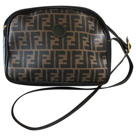 fendi leather bag vintage|Fendi leather crossbody bag.